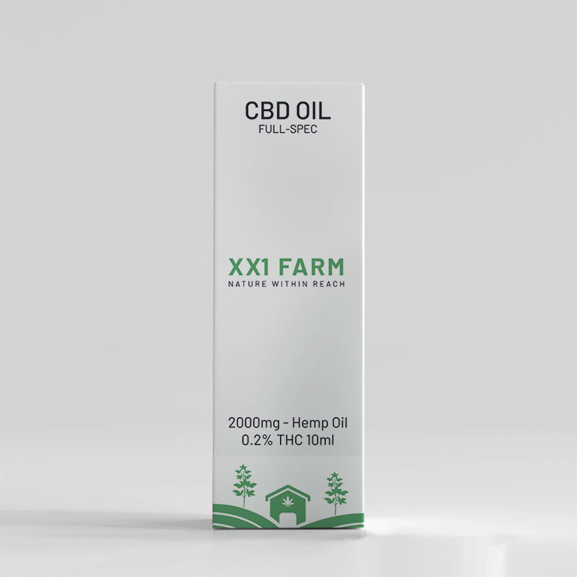 Óleo de CBD 20% Full Spectrum Terpsmatter 2000mg - 10ml