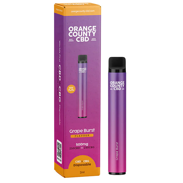 Vaporizador Orange County CBD Grape Burst