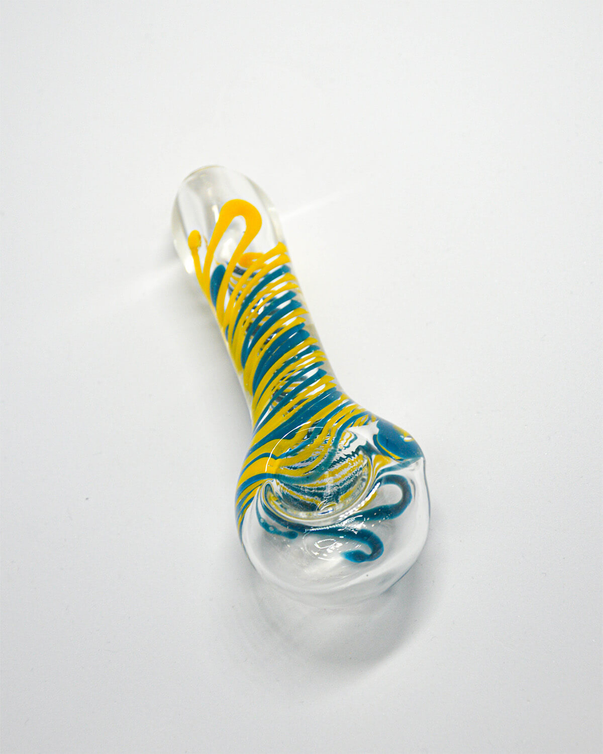 Cachimbo de Vidro Glass Spoon Clear (sortido)
