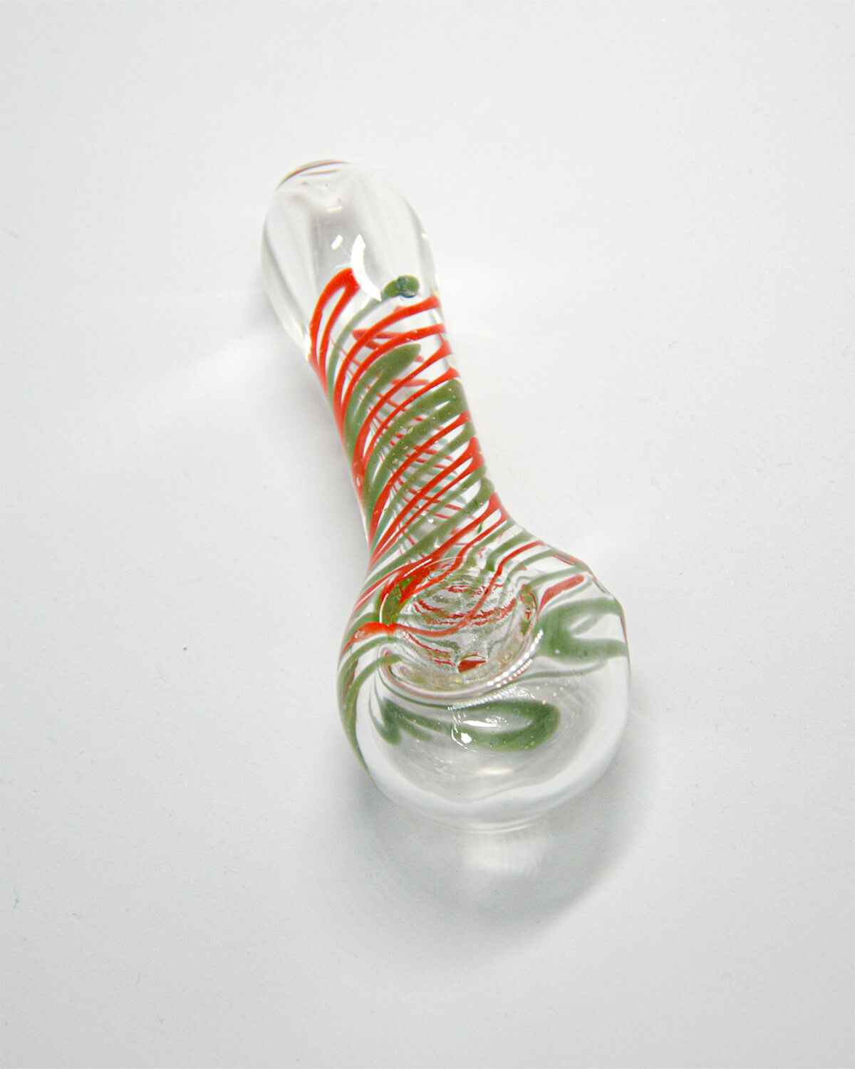 Cachimbo de Vidro Glass Spoon Clear (sortido)