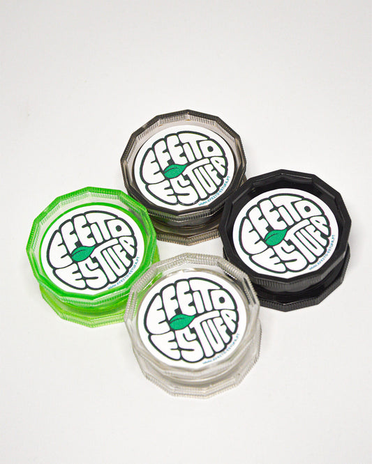 Grinder de Plástico Efeito Estufa (2 peças)