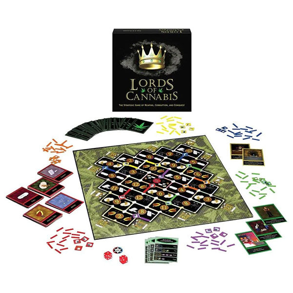 Jogo de Tabuleiro Lords of Cannabis