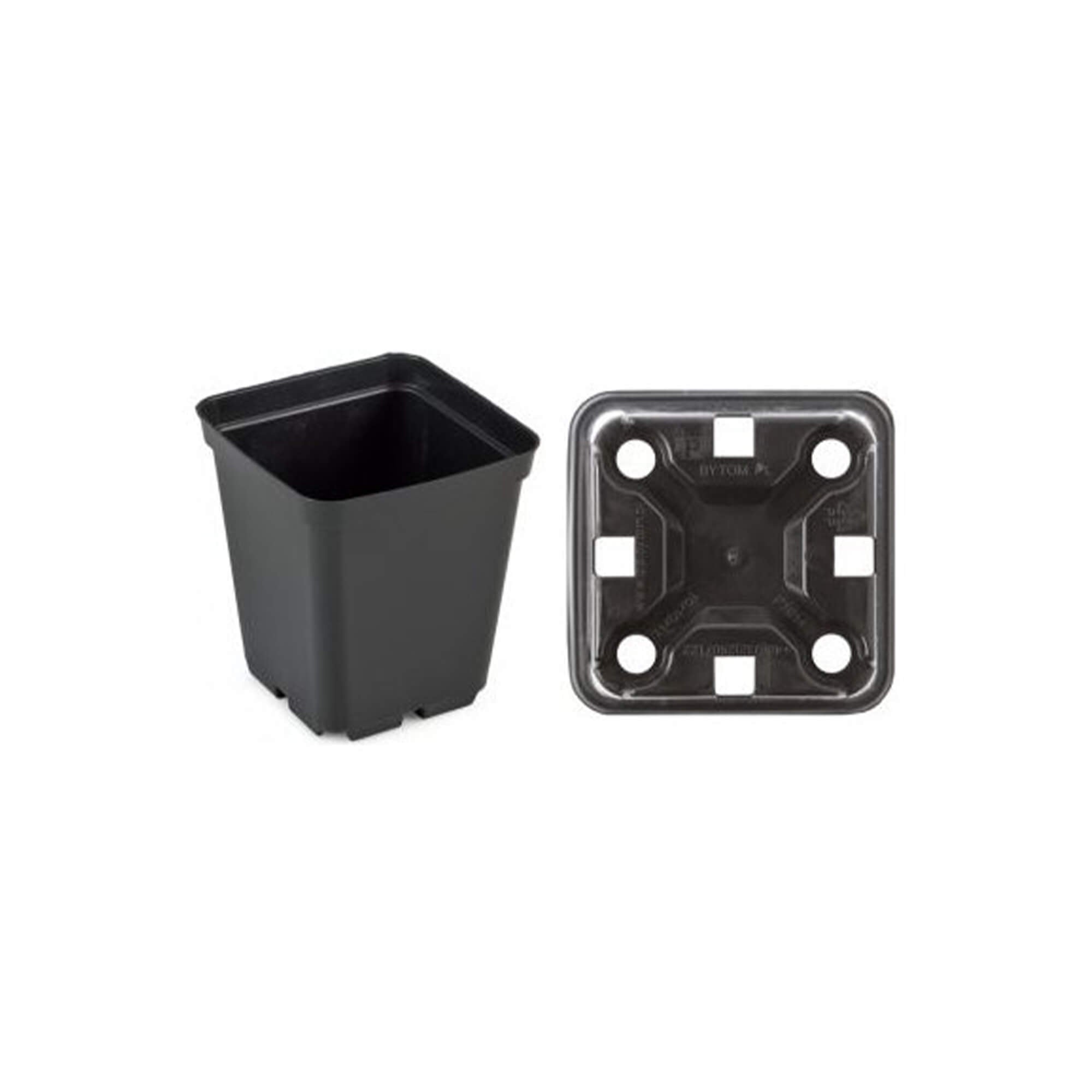 Vaso Quadrado de Plástico 700ml