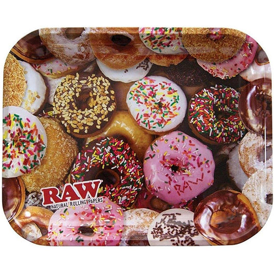 Tabuleiro Metálico Grande RAW "Donuts"