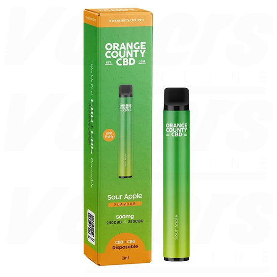 Vaporizador Orange County CBD Sour Apple