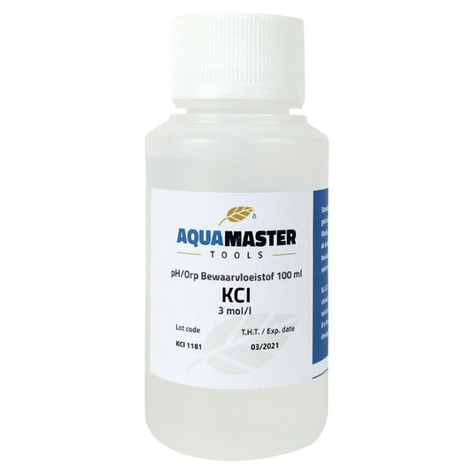 Líquido de armazenamento KCI Aquamaster 100ml