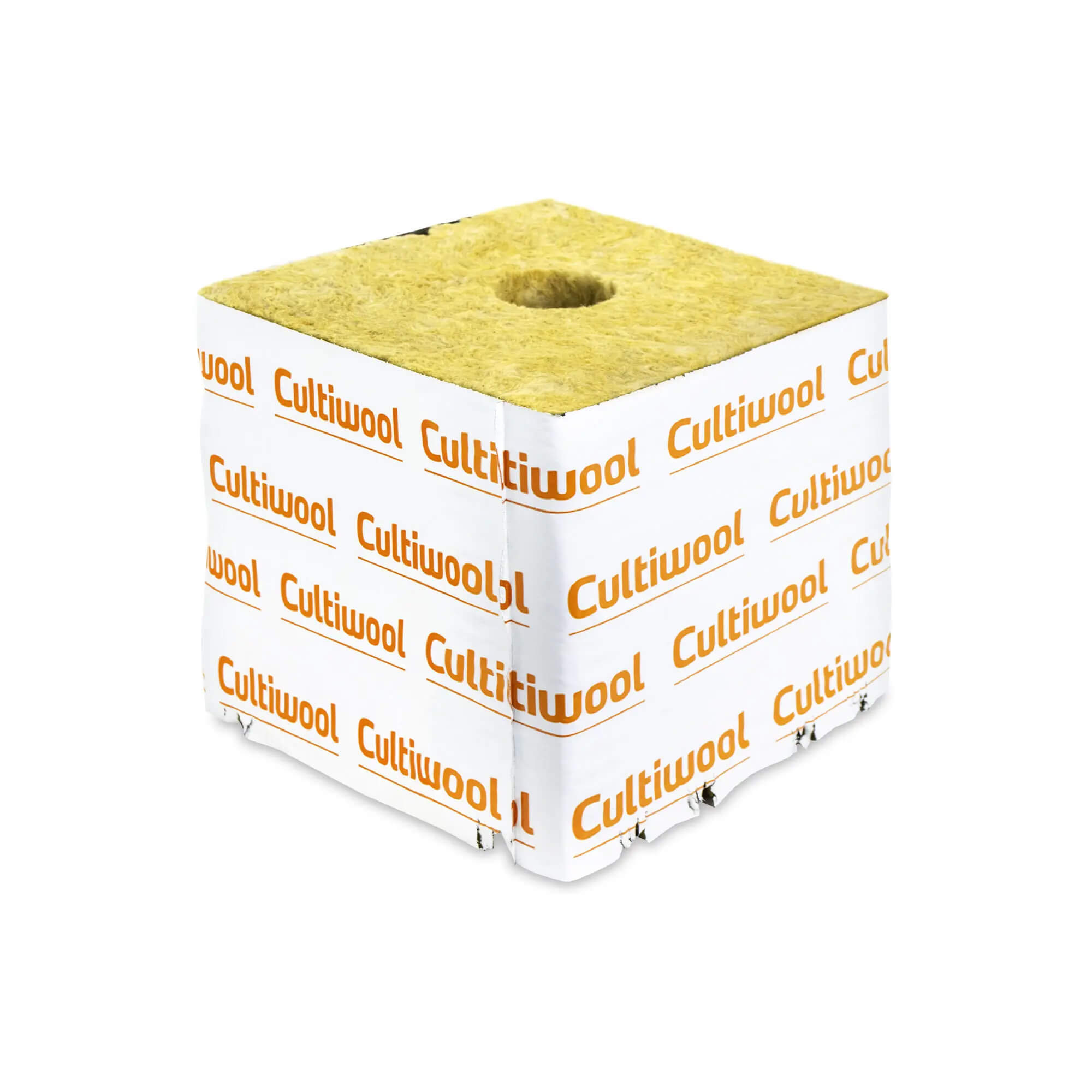 Cubo Lã de Rocha Cultiwool 75mm